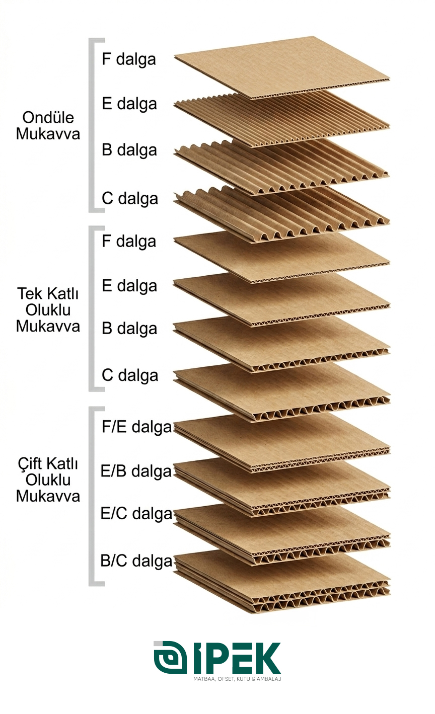 Konya ondüle oluklu mukavva koli üretimi - İpek Ambalaj